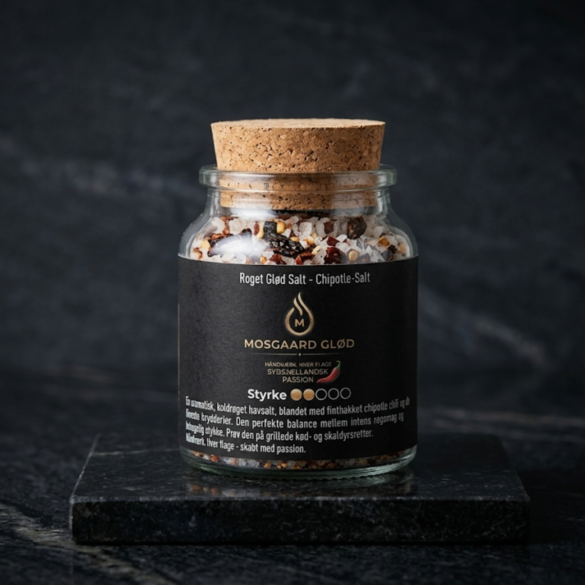 Røget Glød Salt - Chipotle-Salt